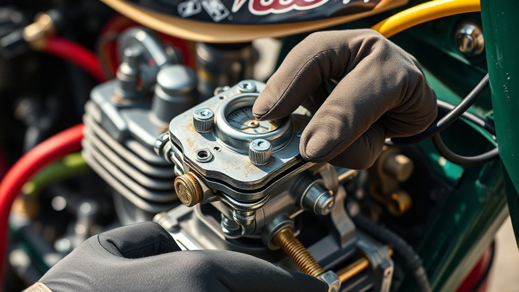 prepare motorcycle for tuning