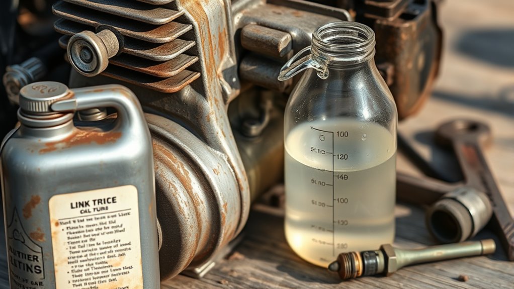 proper fuel and spark maintenance