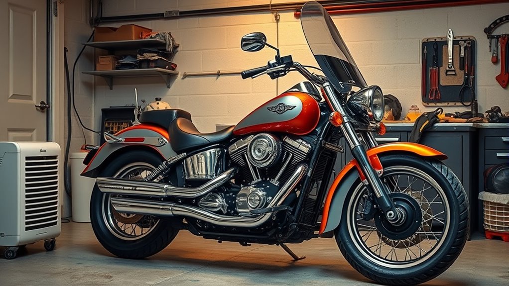 proper motorcycle storage techniques