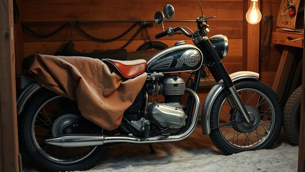 protect motorcycle from pests