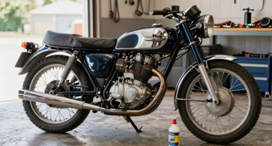 protecting vintage bike finish