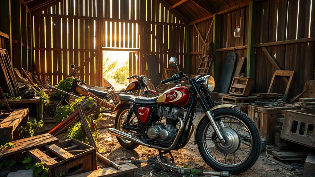 rare vintage motorcycle discoveries