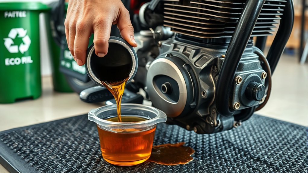 recycle oil responsibly locally