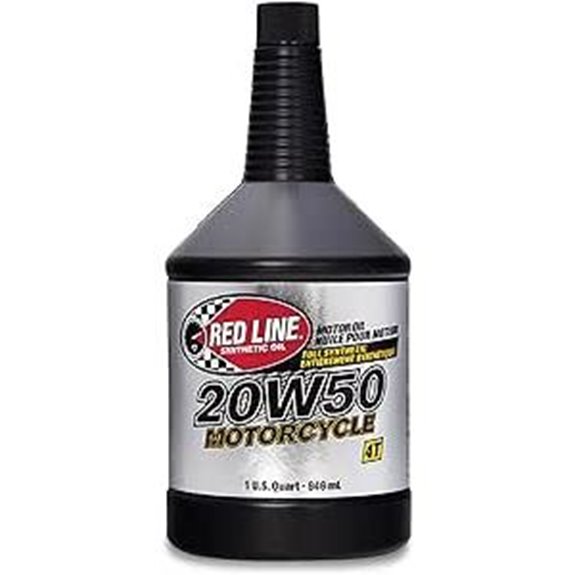Red Line 42504 20W50 Motorcycle Oil Synthetic - Quart