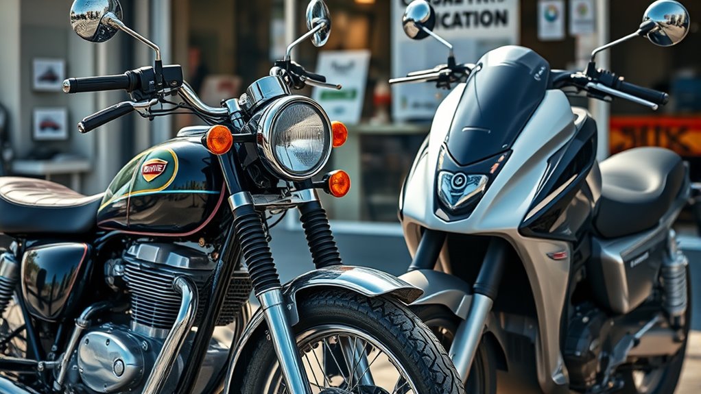 register antique classic bikes