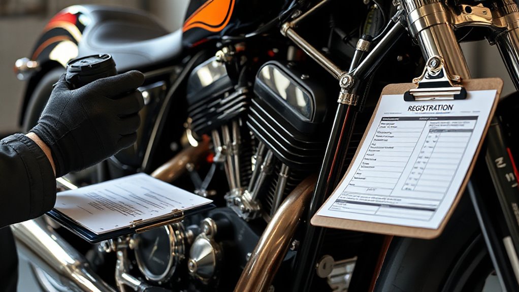 registering custom bike builds