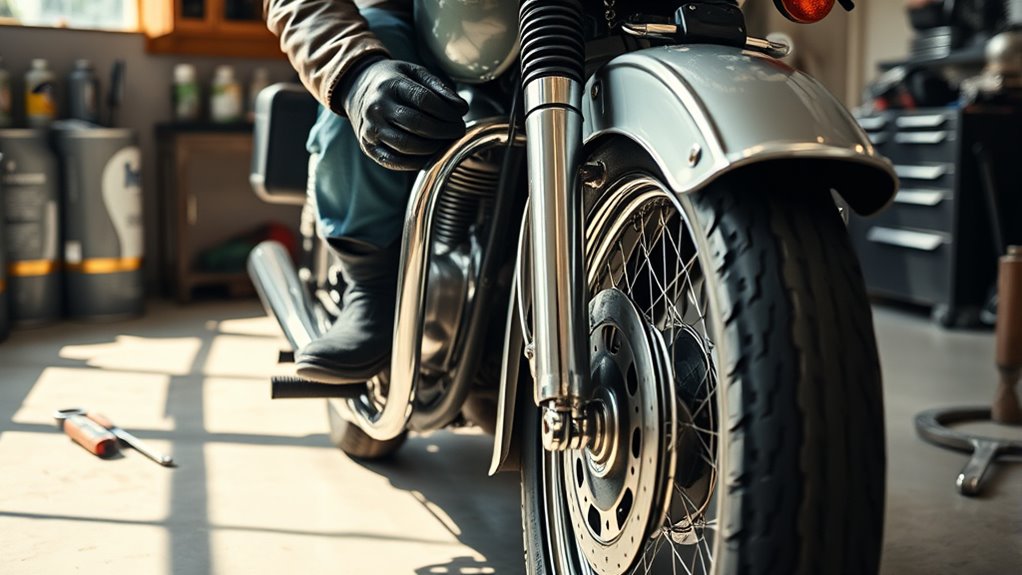 regular motorcycle maintenance checks