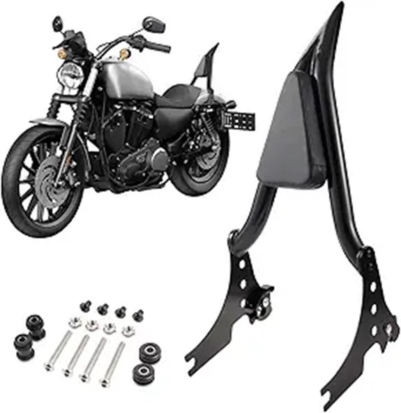 Detachable Sissy Bar Backrest for Harley Sportster