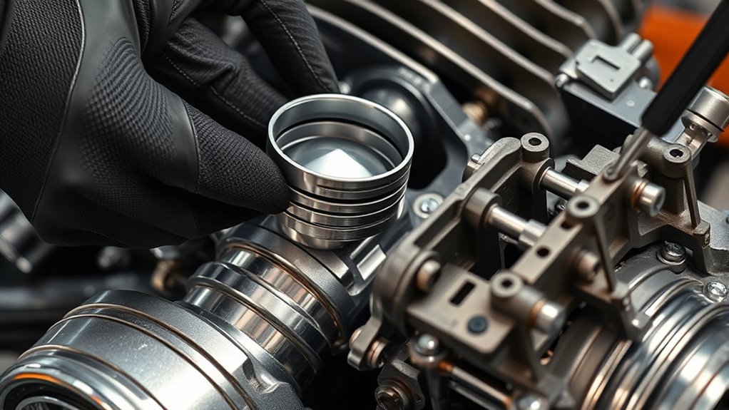 replace worn engine components