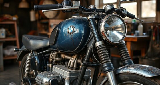 restoring classic bmw motorcycle