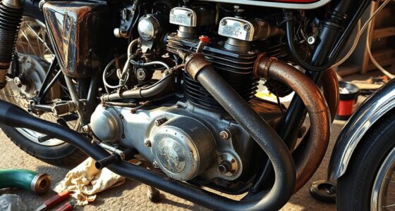 restoring vintage suzuki gt750