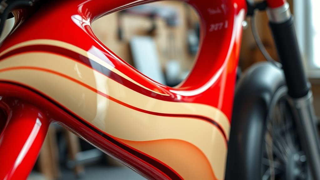 retro motorcycle design planning