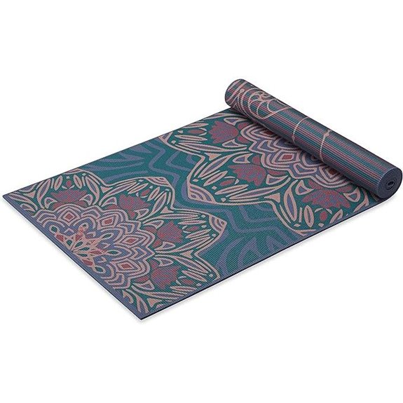 Gaiam Yoga Mat - Reversible 6mm Non-Slip Exercise Mat