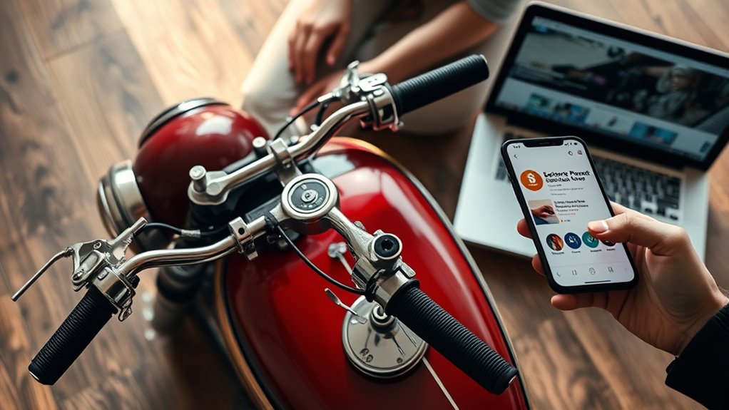 secure motorcycle payment transactions