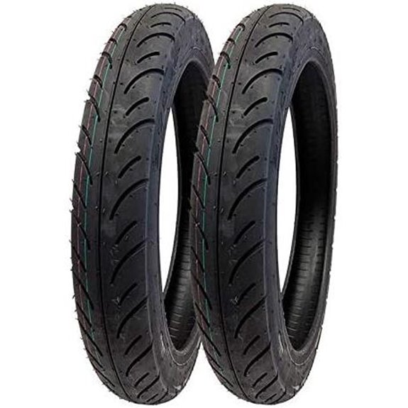 MMG Set of 2 Motorcycle Tires 2.50-16