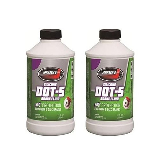 Silicone DOT-5 Brake Fluid 12 oz (2 Pack)