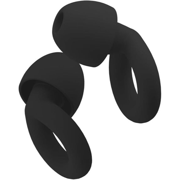 Silicone Noise Cancelling Ear Plugs with Tips (8-Pack)