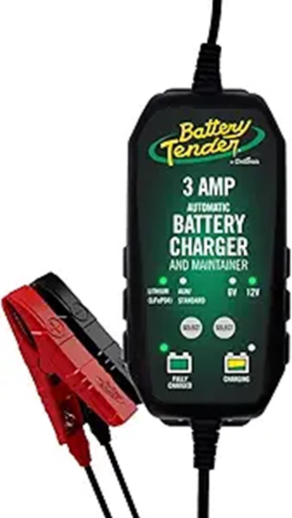 Battery Tender 3A Smart Battery Charger and Maintainer