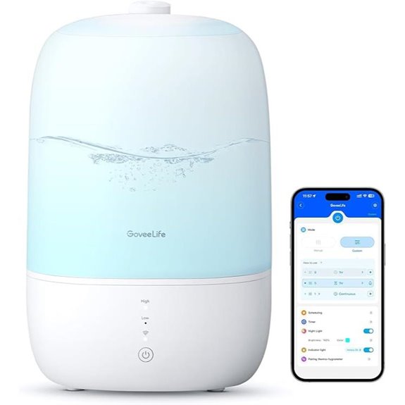 GoveeLife WiFi Smart Humidifier with Night Light