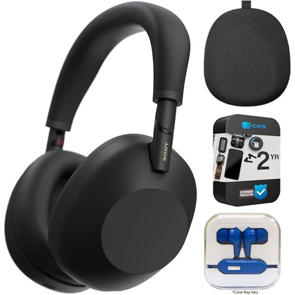 Sony WH-1000XM6 Noise Cancelling Wireless Headphones Bundle