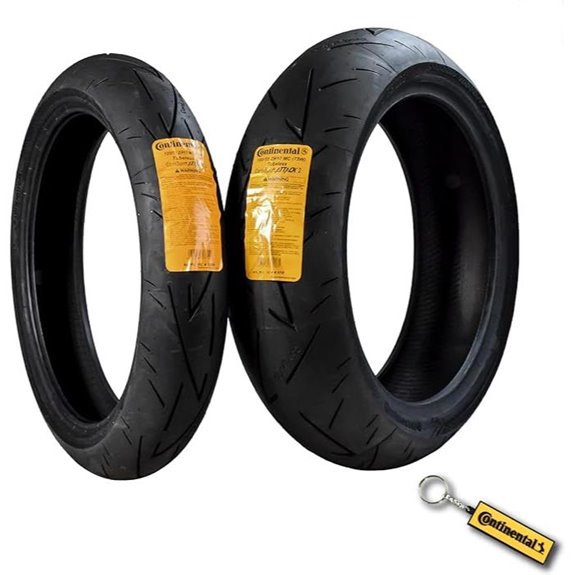 Continental Conti Sport Attack 2 Motorcycle Tires Set