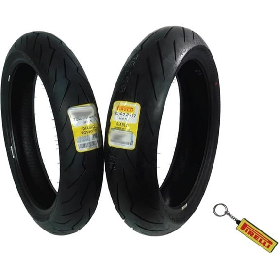 Pirelli Diablo Rosso III Motorcycle Tire Set (2 Pack)