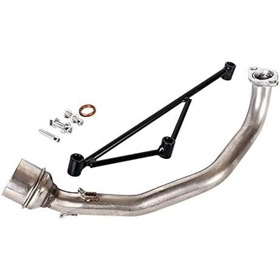 Stainless Exhaust Muffler Header Pipe for Yamaha GY6