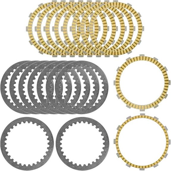 Caltric Clutch Plates for Suzuki GSX1300R Hayabusa