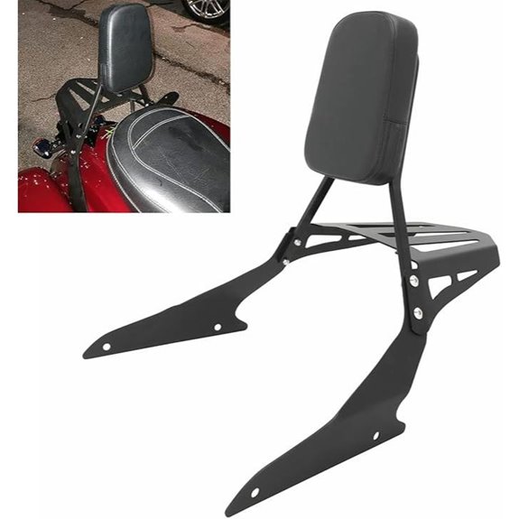 Passenger Sissy Bar with Luggage Rack for Suzuki M109R