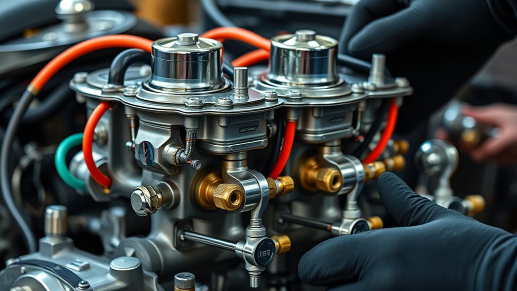 synchronize carburetors for efficiency