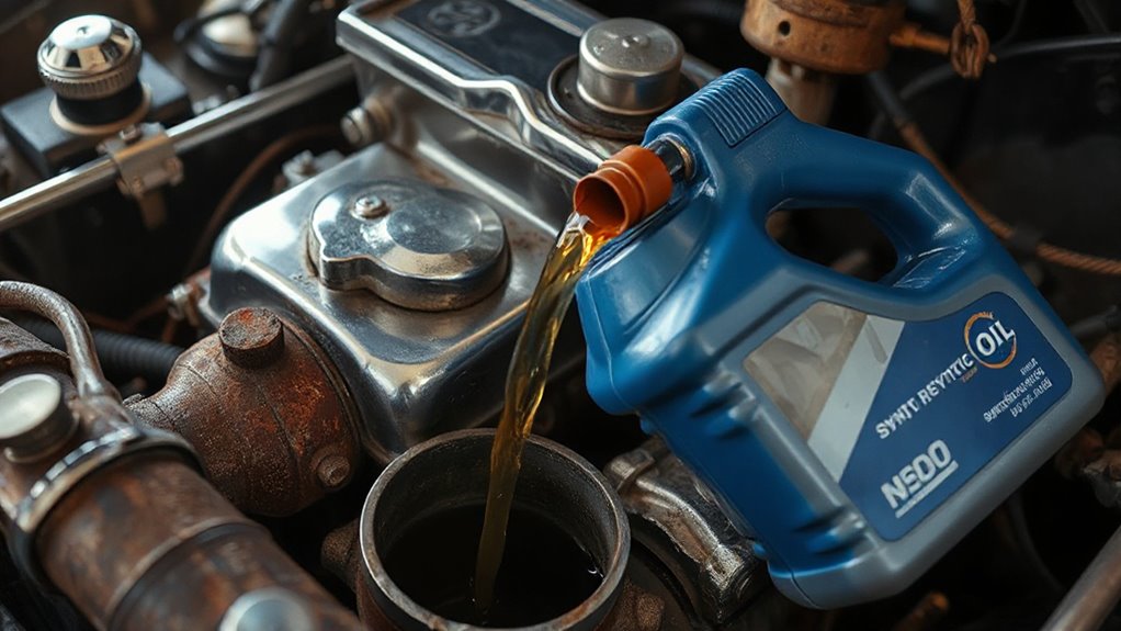 synthetic oil in classics