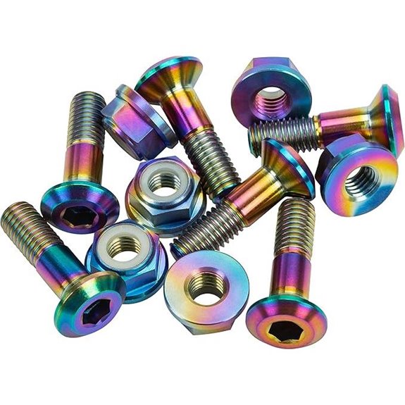 Flo Motorsports FLO701JET Titanium Sprocket Bolts - Jet