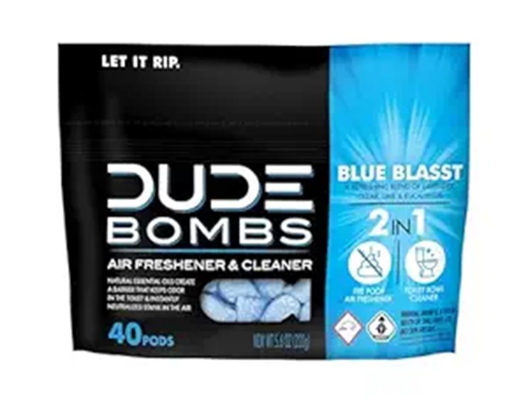 DUDE Bombs Toilet Stank Eliminator & Freshener (40 Pods)
