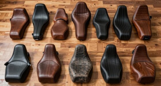 top harley dyna seats