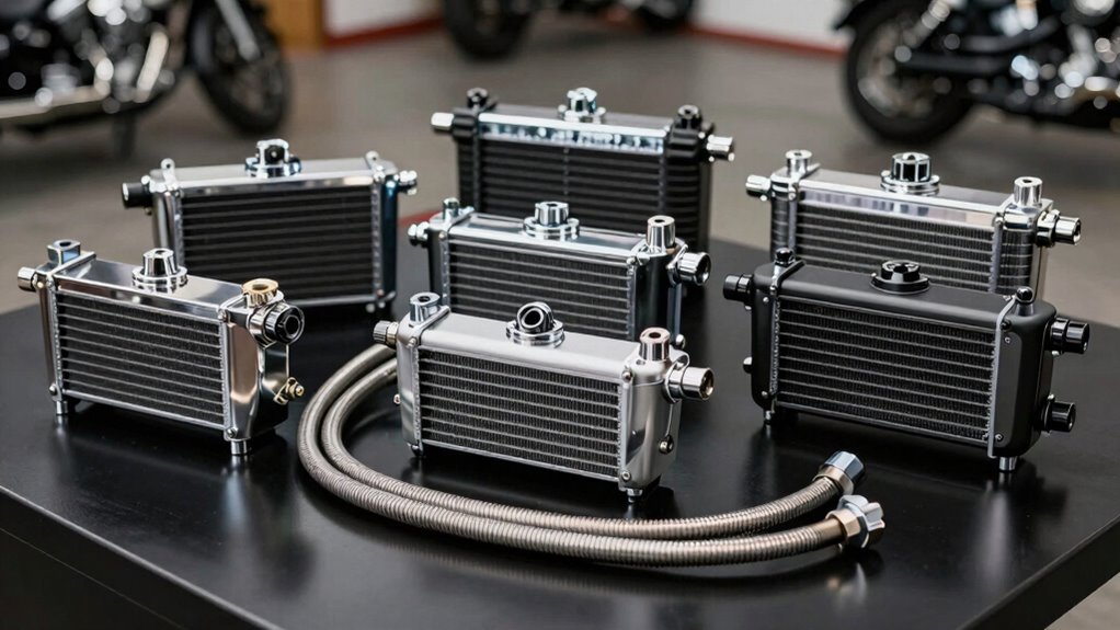 top harley oil cooler kits
