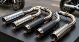 top harley softail exhausts