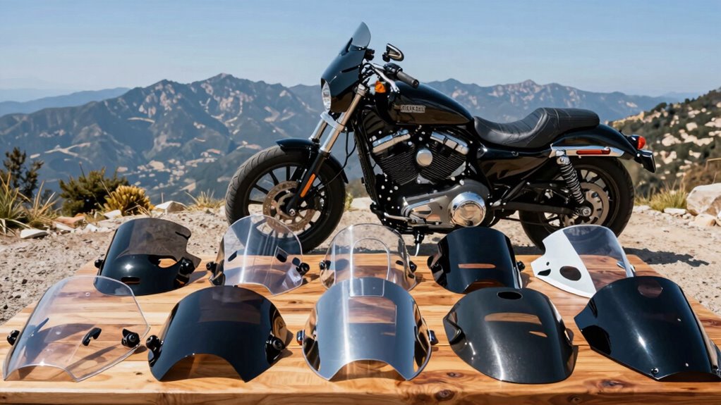 top harley sportster windshields