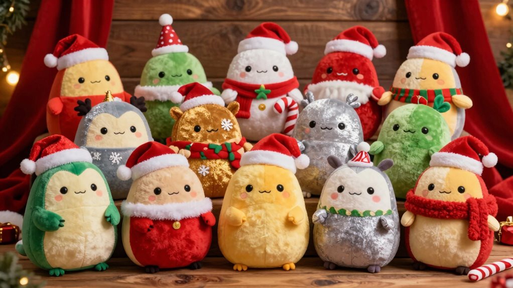 top holiday squishmallows 2025