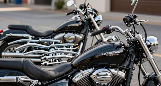 top honda shadow sissy bars