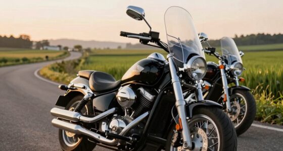 top honda shadow windshields
