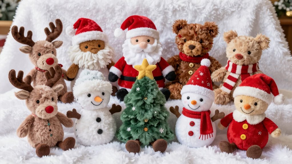 top jellycat holiday collectibles