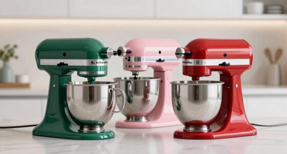 top kitchenaid mixer colors
