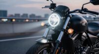 top led headlights for honda shadow