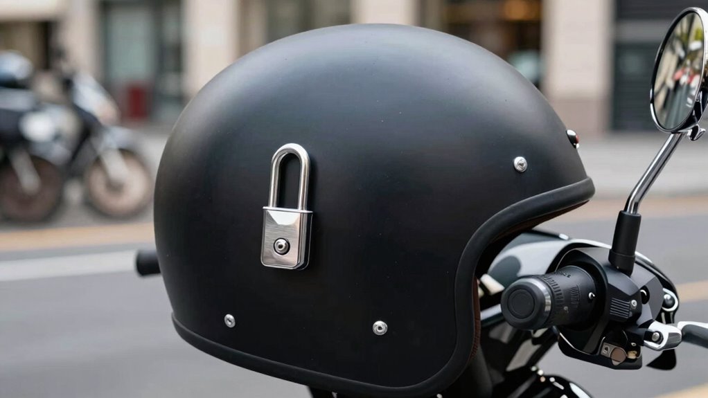 top motorcycle helmet locks