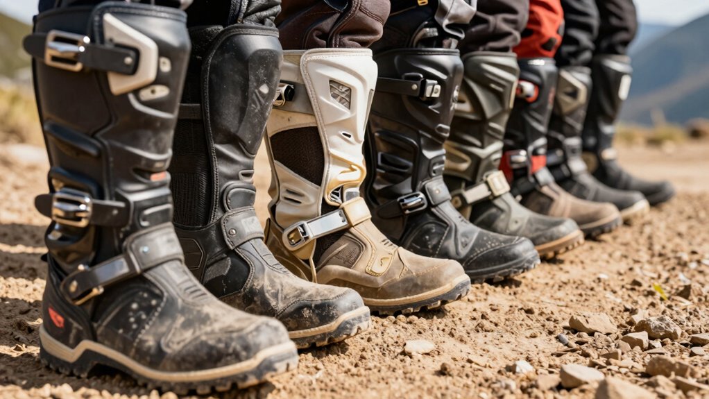 top off road motorcycle boots