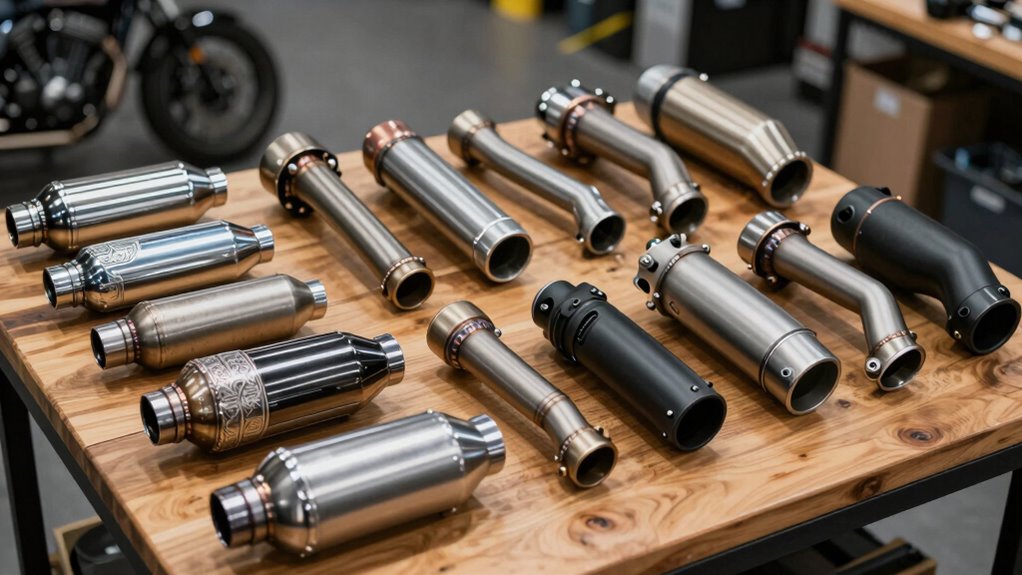 top universal motorcycle mufflers