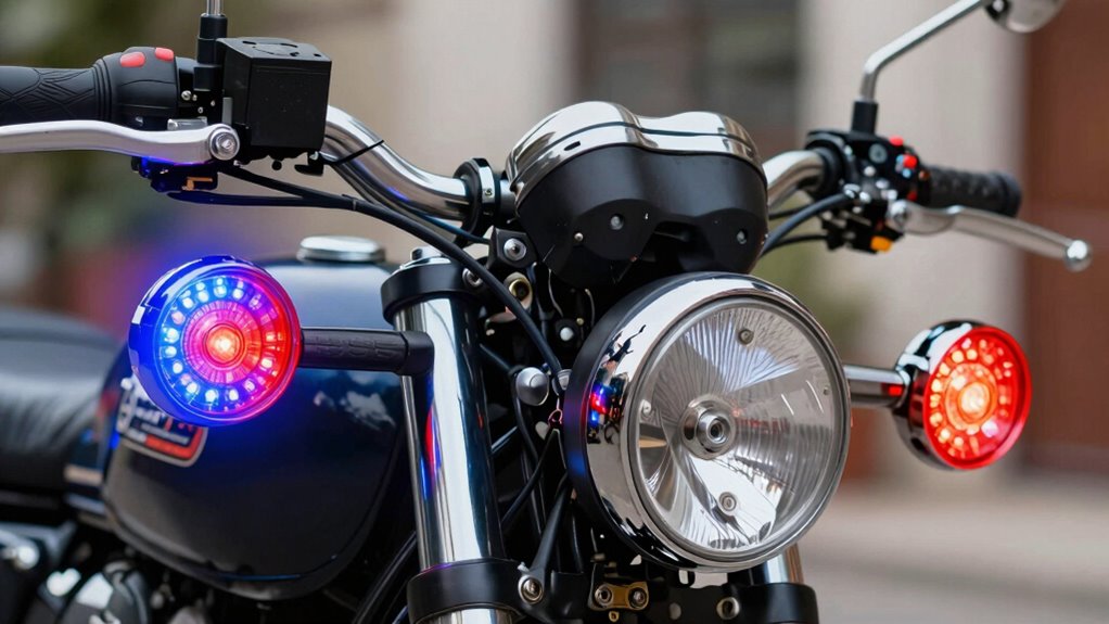 top vintage motorcycle led signals