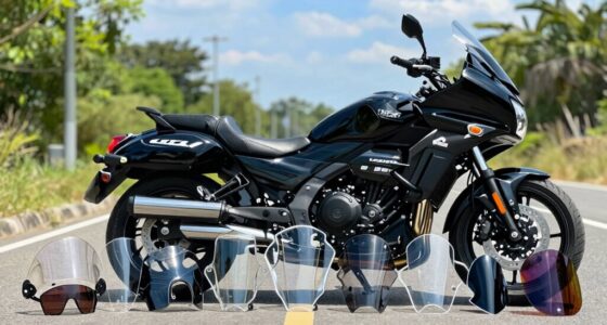 top yamaha v star windshields