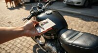 transferring gifted motorcycle ownership