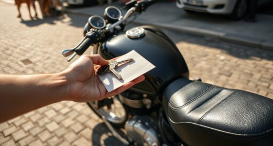 transferring gifted motorcycle ownership